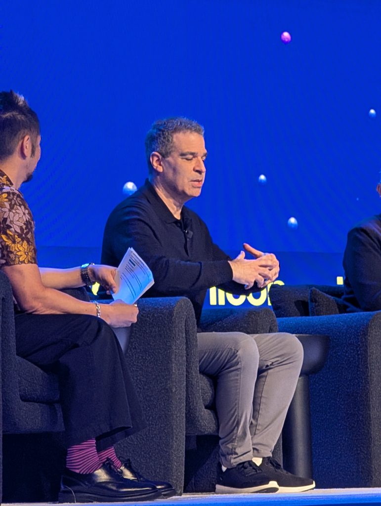 Ed Boon on stage at iicon 2026